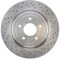 Centric Parts Standard Drilled Brake Rotor, 228.62103 228.62103 - alternate 1